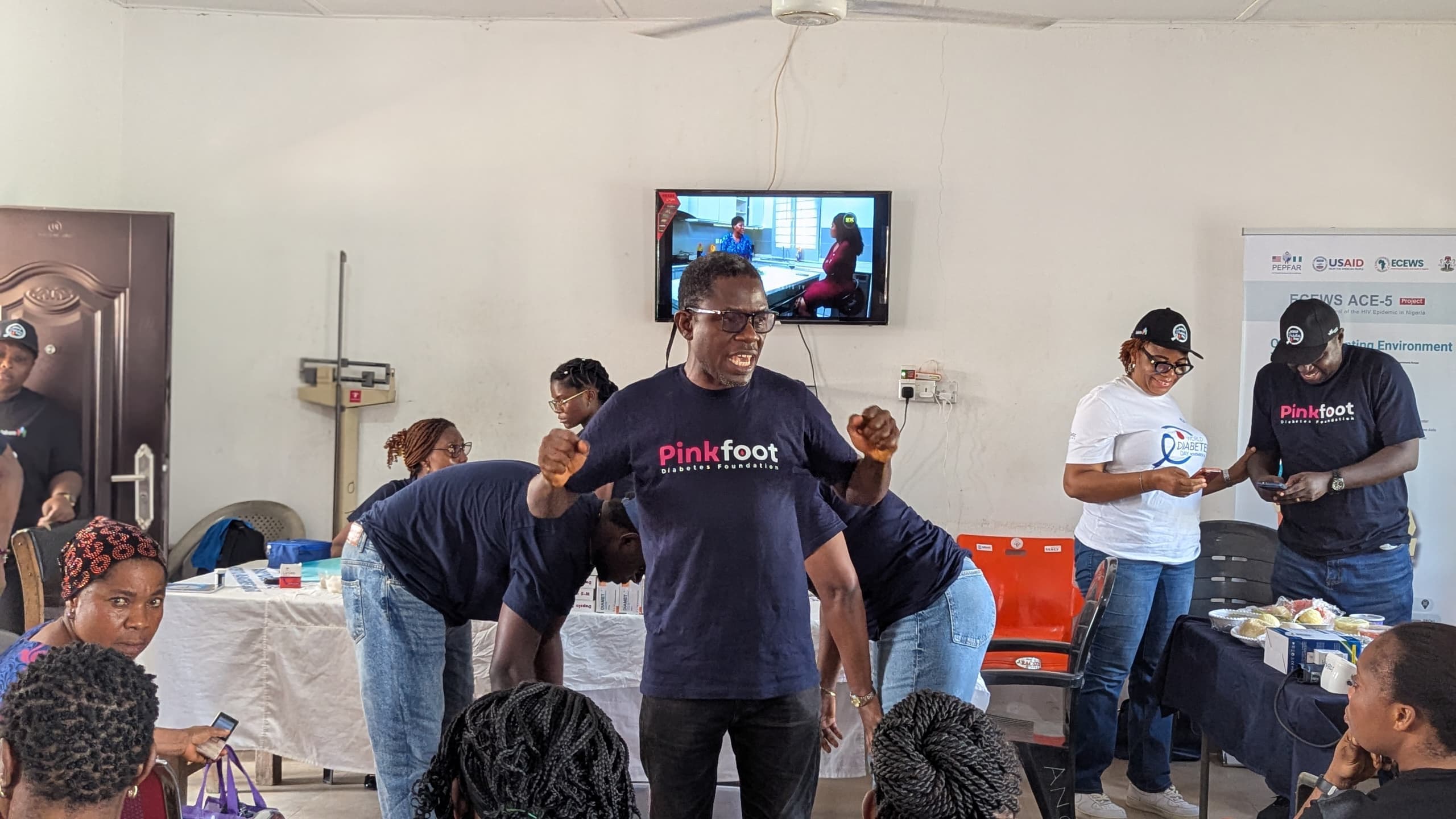 Pink Foot Diabetes Outreach - Etim Ekpo 5